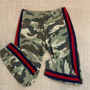 Mother camo joggers